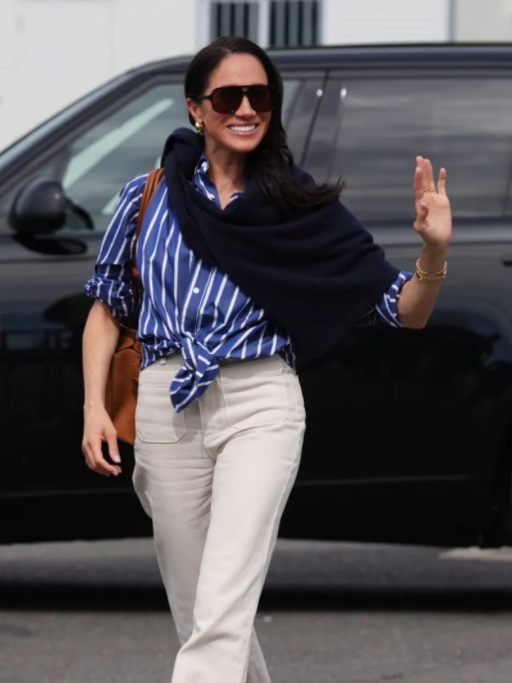 P. Johnson “Ange”100% Cashmere Sweater ASO Meghan Markle